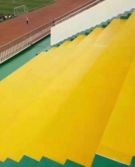 丰台球场台阶翻新修补改造